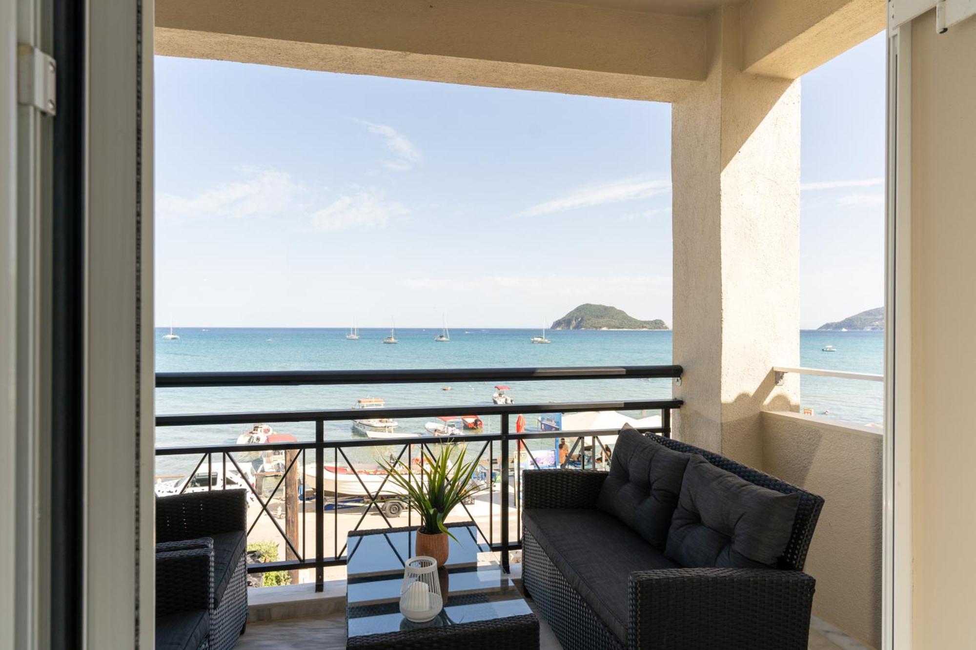 George Beachfront Apartments Lithakia (Zakynthos) Exterior foto